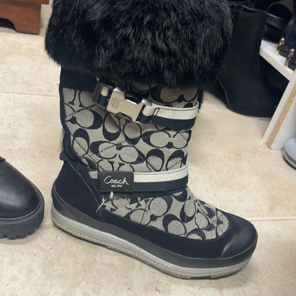Coach snow boots